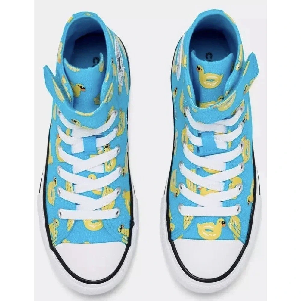 Converse Chuck‎ Taylor All Star Pool Party Easy-On Sneakers Kids Size 2Y - NEW